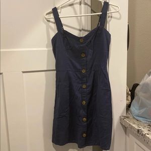 Abercrombie and Fitch button up dress medium